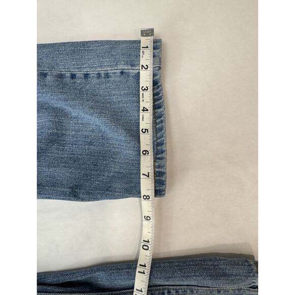 Levi's 569 Loose Straight Jeans Grunge Baggy Relaxed Light Wash Kids Size 10 S - Picture 5 of 12